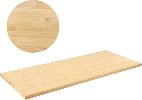 VEVOR Bamboo Table Top, 70.9" x 29" x 1.5", 330 lbs Load Capacity, Universal Solid One-Piece Bamboo Desktop for Height Adjustable Electric Standing Desk Frame, Rectangular Countertop for Home & Office