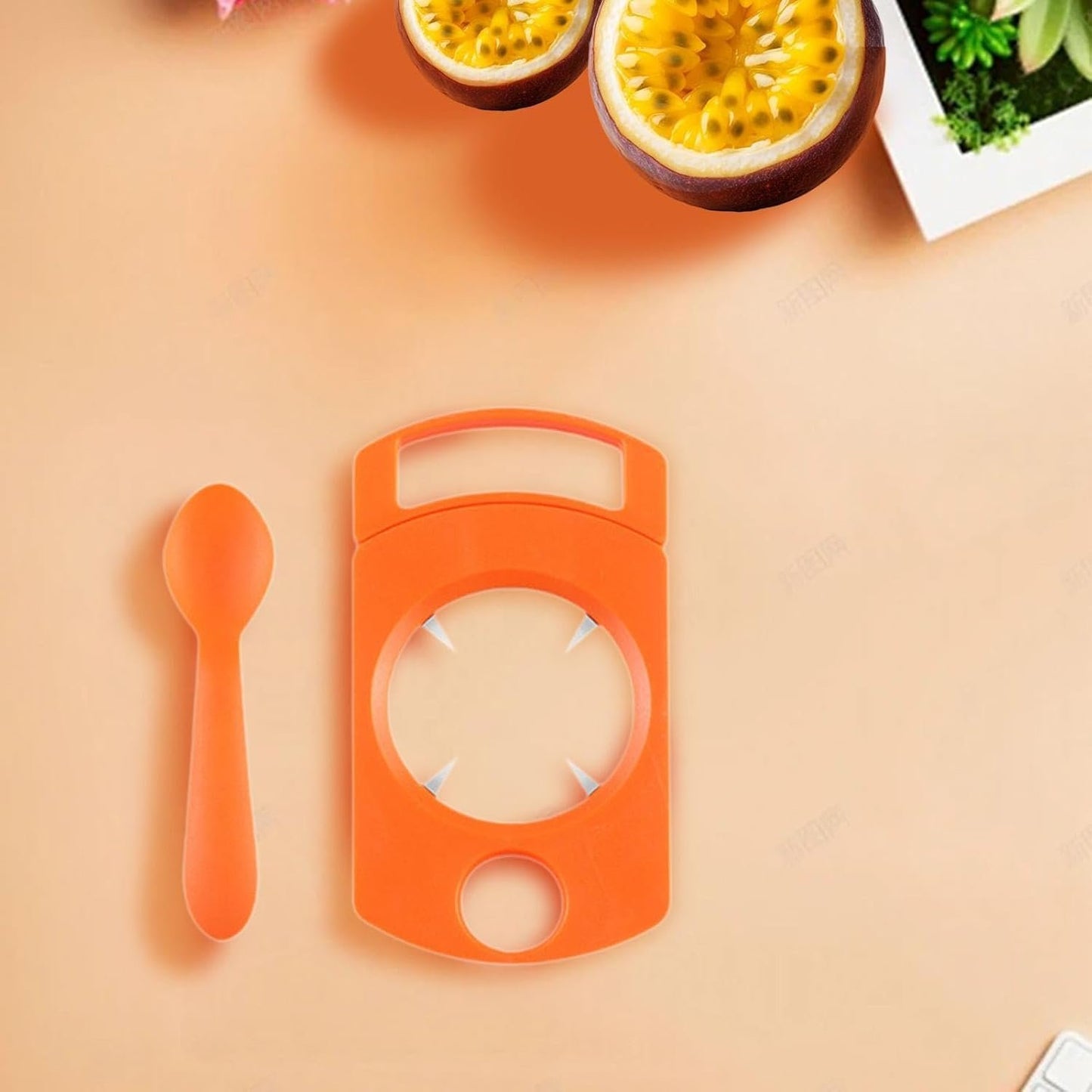 LOVIVER Strumento per la Cucina Apri per Frutta Multiuso Cucina Gadget utensile Aperto per di Cucina per la casa Picnic, Verde