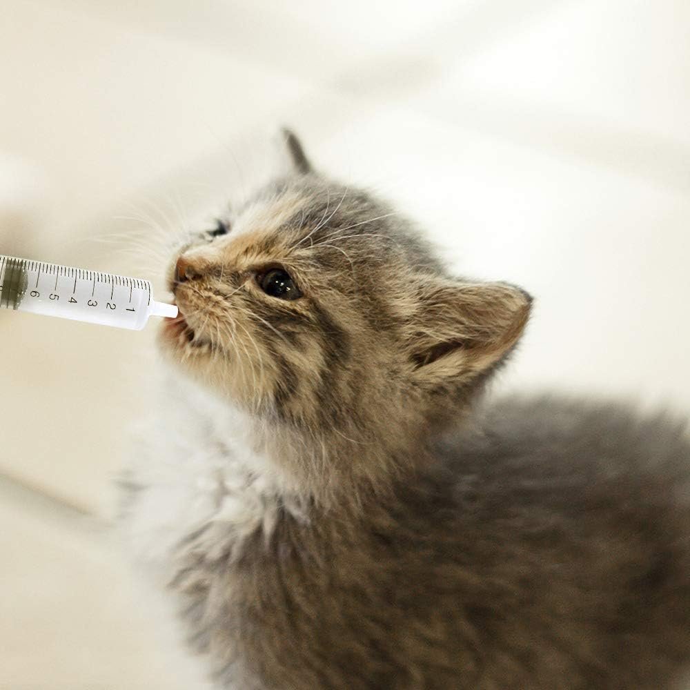 30 Pcs 10ml Plastic Syringe with Measurement, Without Needle, Suitable for Feeding Pets Watering Refilling(10ml,30pcs)