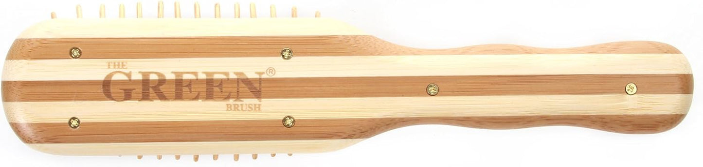 BASS BRUSHES Bamboo Wood Hair Brush, Professional Style