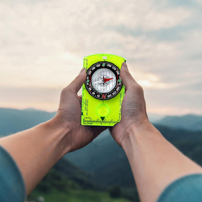 Lightweight Compass for Hiking | Precise Orienteering Compass for Outdoor | User Friendly Camping Gear, Lightweight Travel Supplies for Survival
