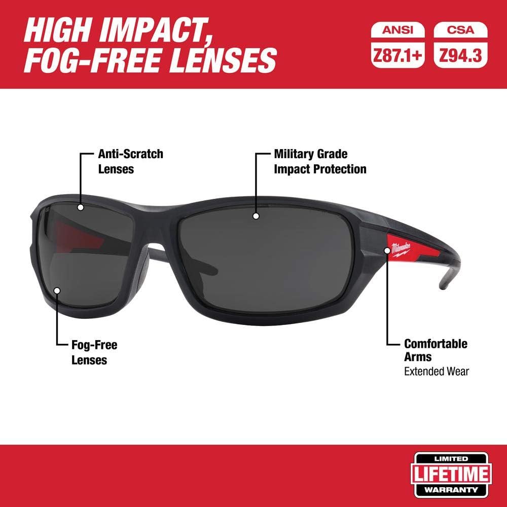 Milwaukee Tinted Performance Safety Glasses