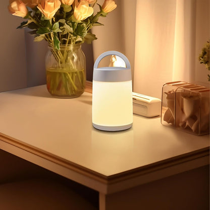 Kids Night Lamp, Baby Night Light, 10 Colours with Remote Control, Smart Portable Lantern, Kids Desk Lighting for Bedroom, Living Room, 5.71 x 3.27 Inches, White