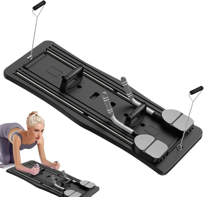 Pilates Balance Board, Core Strength Trainer, Multipurpose Home Fitness Equipment, Stability Workout, Portable Exercise Gear for Women and Men, 38,19 x 16,14 x 1,12 Inches