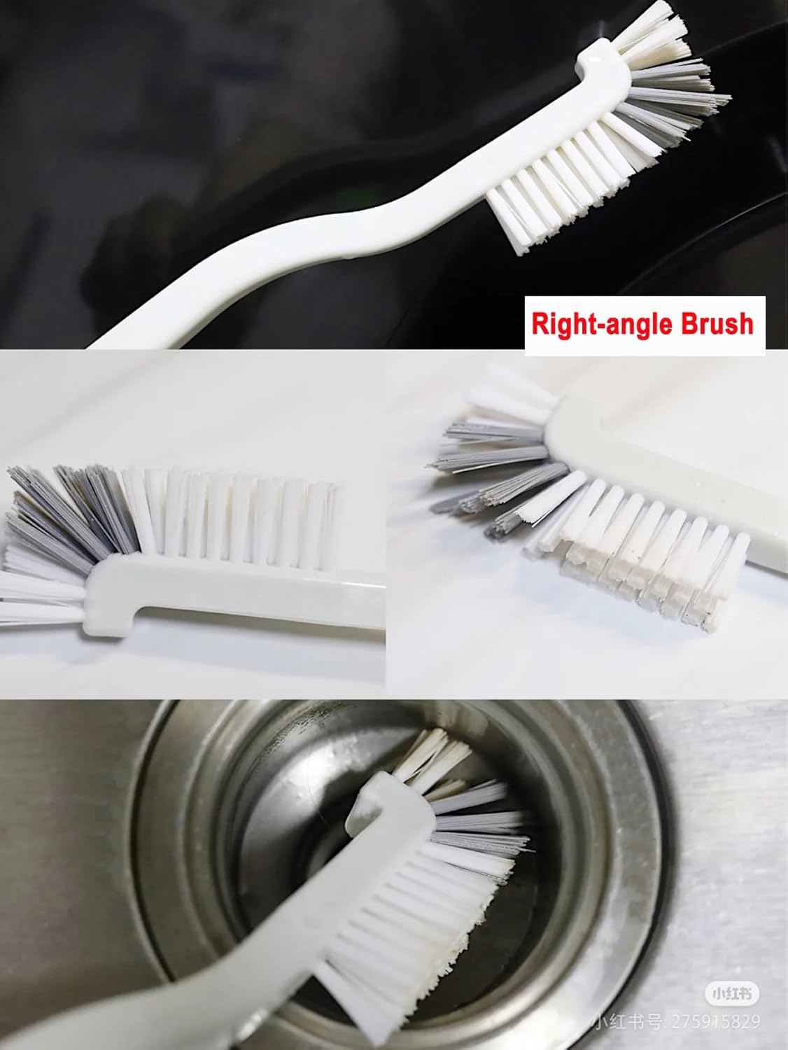 11 Pcs Crevice Cleaning Brushes, Scrub Brush Toliet Cleaner, Grout Brush Set Clean Tools for Groove Corner, Home Essentials, Hard Bristle Cleaning Supplies for Kitchen, Bathroom and Toilet