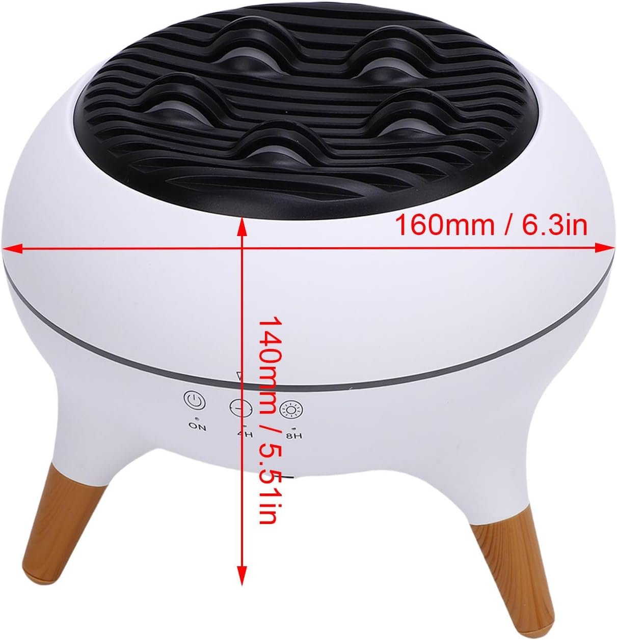 Aromatherapy Diffuser, Remote Control Air Scented Oil Diffusers Humidifier for Home Baby Bedroom Office Travel