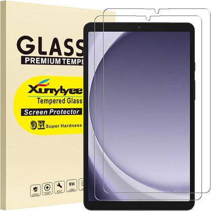 XunyLyee 2-Pack, Screen Protector for Samsung Galaxy Tab A9 8.7 inch SM-X110/ SM-115 2023 Version Tempered Glass Film