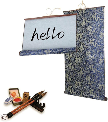 Leopacat Water Writing Cloth, Chinese Calligraphy Practicing Tool, Reusable Paper Drawing Tool, Environmental No Ink Quick Drying for Student Beginners Teaching Stationery Home School