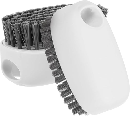Beavorty Home Cleaning Essential 2 Piece Bath Brush Plastic Handle Sturdy Bristles Versatile for Cleaning Tasks