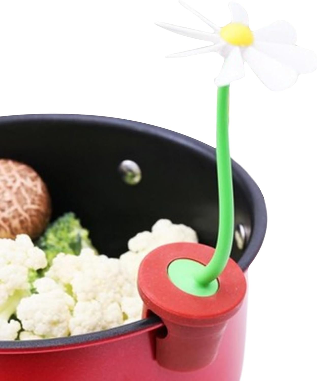 Mimoqk LID SIRVER POT, LID SIRD SIGHT Spill Proof | Boil Quote | Heat Resistant Rotating Design, Kitchen Utensils, Fun Gadgets for Indoor Restaurant Chef