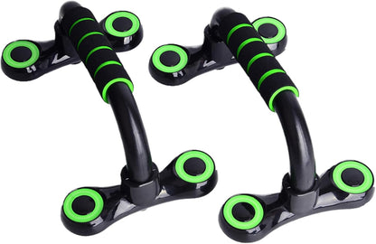 Push Up Bar, Outdoor Workout Gear, 9.06 x 5.51 x 4.33 Inches Adjustable & Ergonomic Design, House Wellness Gym Stands for Home Fitness, Outside Planks, and Calisthenics Bodyweight