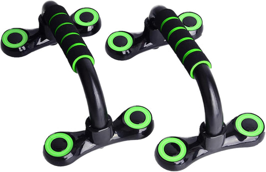 Push Up Bar, Outdoor Workout Gear, 9.06 x 5.51 x 4.33 Inches Adjustable & Ergonomic Design, House Wellness Gym Stands for Home Fitness, Outside Planks, and Calisthenics Bodyweight