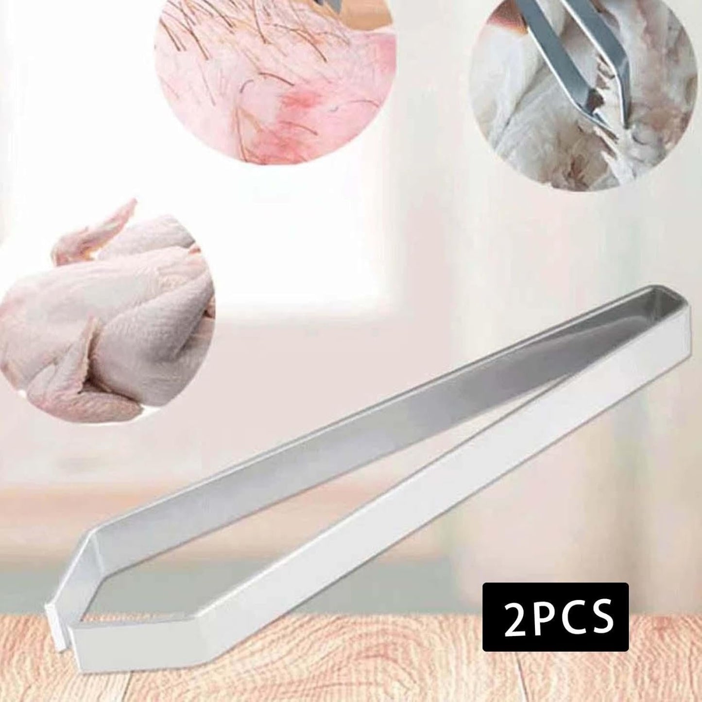 Gralara 2X pinzette per lische di Pesce pelapatate per Aglio pinze per Utensili da Cucina Gadget da Cucina Strumento per sbucciare la Pelle di Aglio rimozione