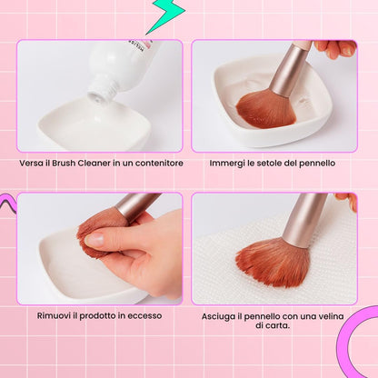 Melissa Brush Cleaner Brushes Without Rinse 250 ml Liquid Cleaner Accessories Make Up