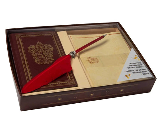 Harry Potter Gryffindor Desktop Stationery Set (With Pen)