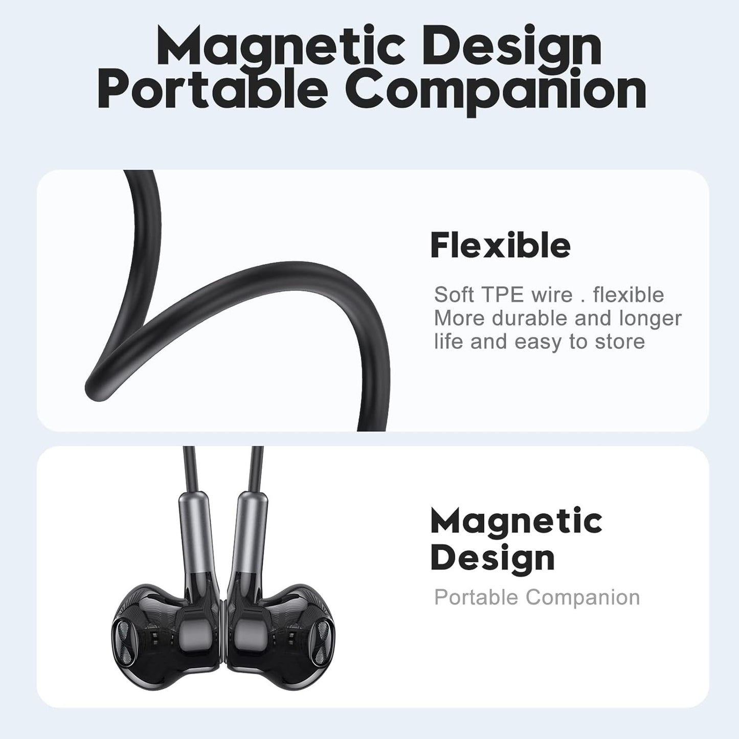 Wired Headphones with Microphone, 3.5mm Wired Earbuds HiFi Stereo Earphones in-Ear Headphones with Mic Built-in Volume Control for iPhone 6, 6S, Android, iPad, MP3, Samsung, Most 3.5mm Audio Devices