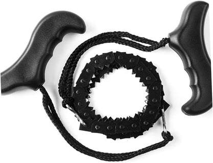 HEMOTON 1pc Portable Pocket Lightweight Survival Chain for Outdoor Camping Hiking Backpacking Durable