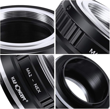 K & F Concept® Adapter Ring for M42-NEX M42-NEX Lens