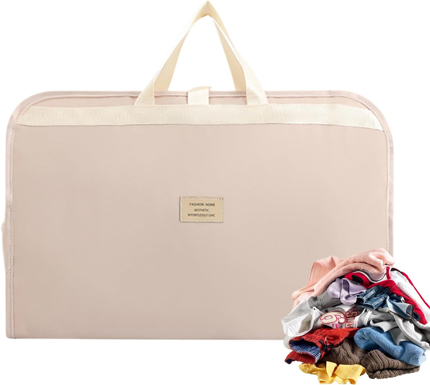 Travel Underwear Organizer Bag, Suitcase Storage Cube, Foldable Clothes Divider, chiusura lampo Compartment for Vacation Packing and Closet Organization, 29,13 x 17,72 Inches