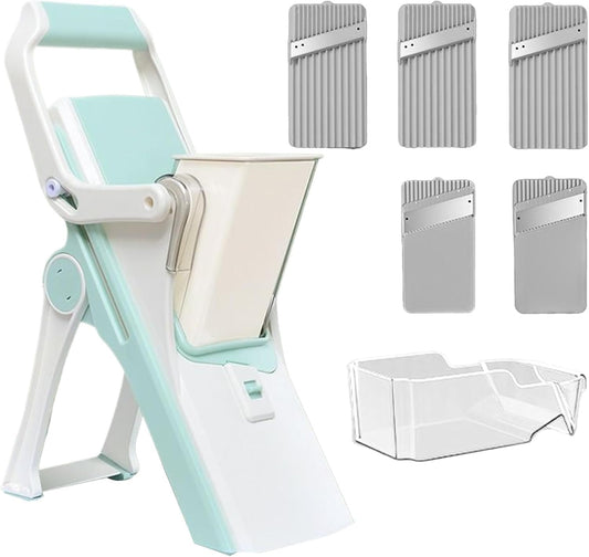 Vegetable Slicer | Veggie Slicer | Portable Kitchen Cooking Tools for Home Cutting Slicing Grating Shredding Vegetable Prep