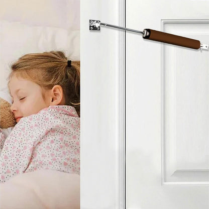 Automatic Door Closer, Portable Doors Closure, Safety Home Supplies, Easy Install Closing Tool, Ideal for Apartment, Living Room, Dorm, Bathroom, Kitchen Use 9.69x35.43 Inch