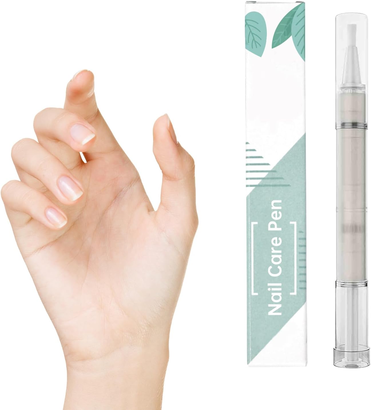 Nail Oil Pen, Nail Growth Pens, 0.87x0.71in Cuticle Nourishing Liquid, 4ml Strengthening Hydrating Formula, Fingernail Brittle Care for Women, Girls, Salon Supply