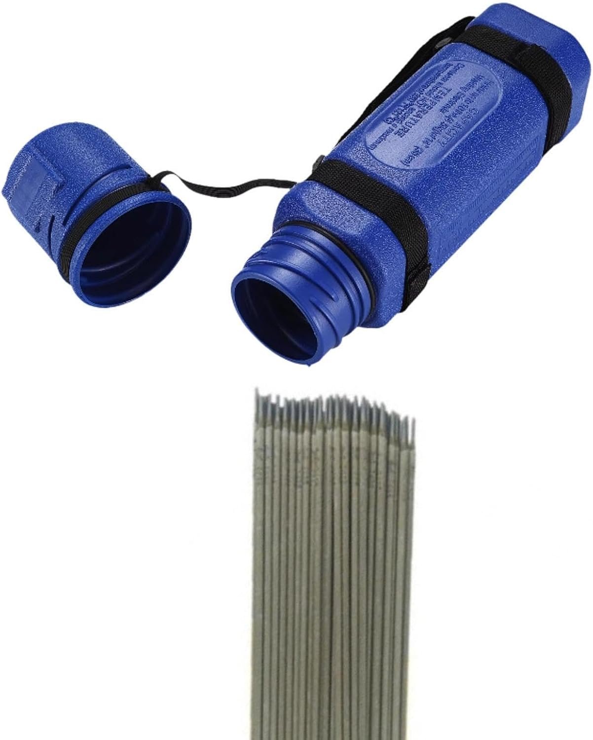 kokiya Welding Rod Storage Tube Workspace Organization Welding Equipment Can Protective Waterproof Box Airtight Welder Accessories, 38cmx8.2cm