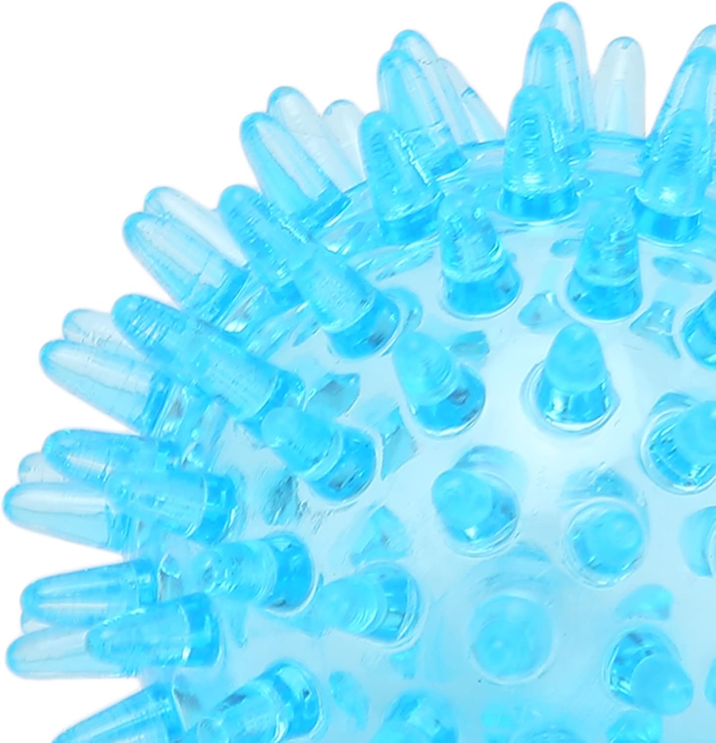 Spiky Massage Ball for Deep Tissue Muscle Recovery, Hollow Trigger Point Massage Soft Spiky Ball (6CM)