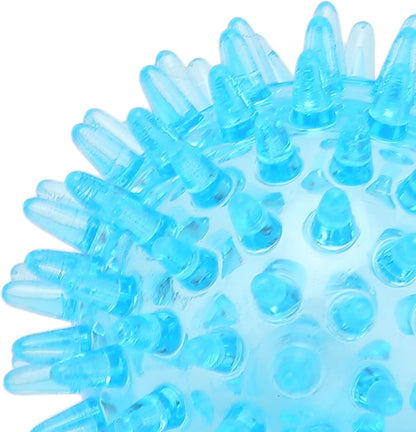 Spiky Massage Ball for Deep Tissue Muscle Recovery, Hollow Trigger Point Massage Soft Spiky Ball (6CM)