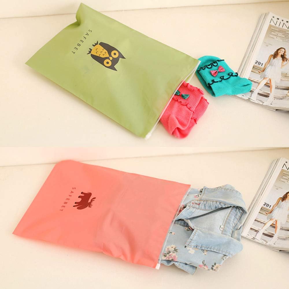 ZOCONE Shoe Bags, 10 Pieces Shoe Bags, Travel Shoe Bags, Waterproof and Dustproof with Transparent Window, Suitable for Storing Shoes (C), a, Footwear Bag