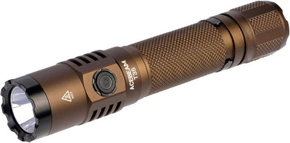 ACEBEAM T35 Tactical EDC Flashlight Gifts for Men, 1600 High Lumens Flashlight Rechargeable, Dual Switches Tactical Flashlight, Super Bright Pocket LED Flashlight for Emergency, Camping, T35-C-5000K