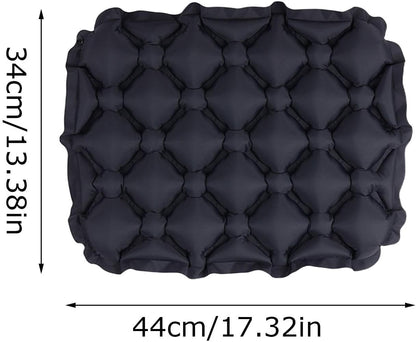 Inflatable Cushion Seat, Lightweight Travel Cushion, Airplane Seat Pad, Camping Gear Cushion, Lightweight Inflatable Comfortable Travel Seat Cushion for Truck Drivers and Camping
