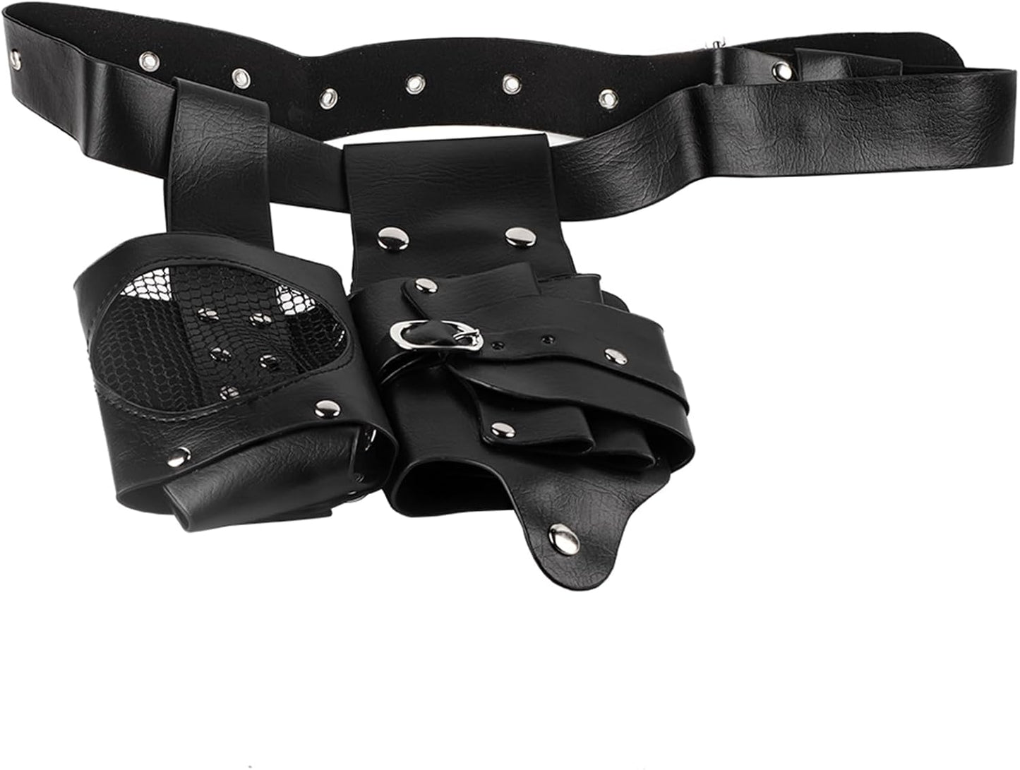 Hairdressing Waist Bag for Hair Dressing Tools, Scissors, Hair Care Comb, Hair Belt Bag, Hair Comb, Hairdressing Bag(Black)
