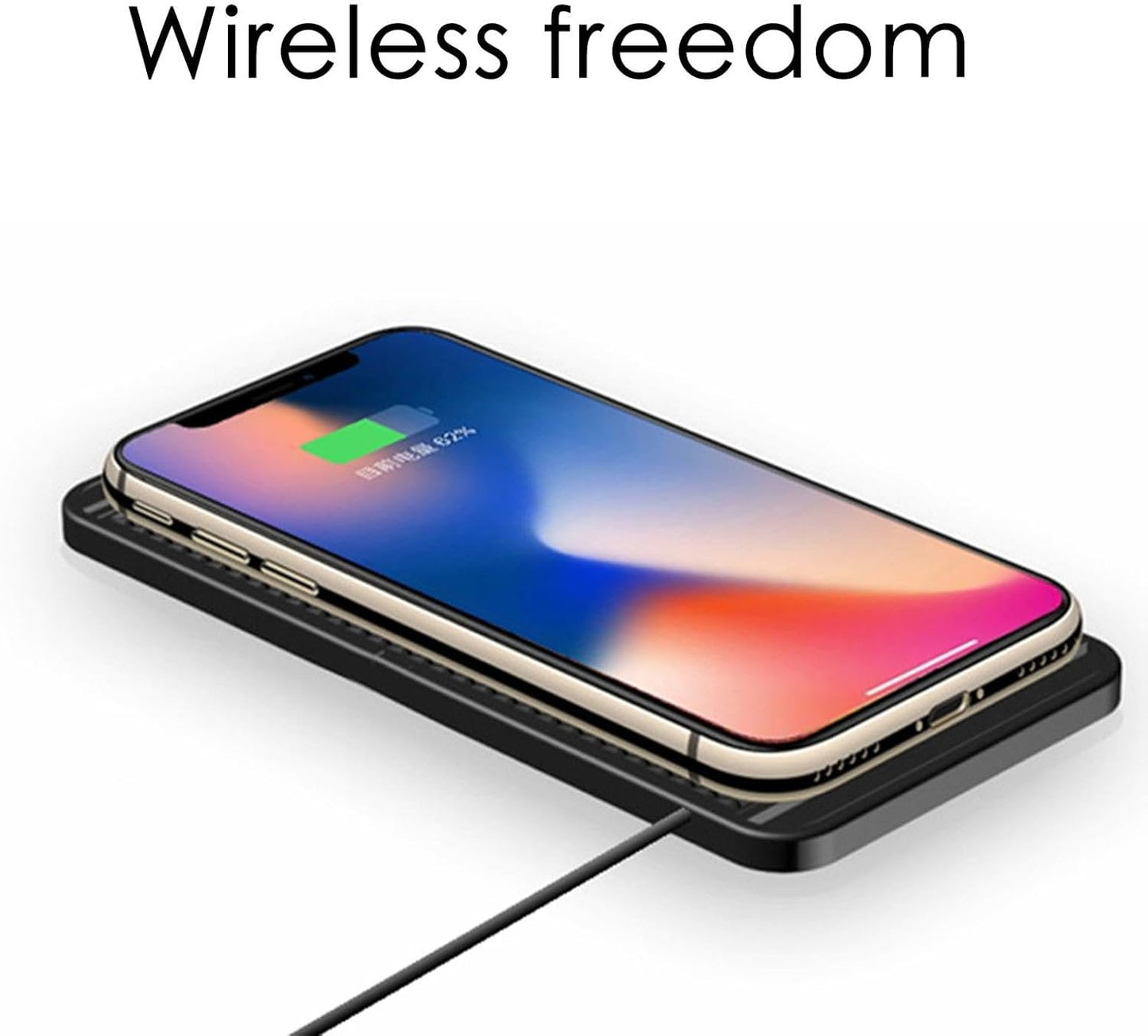 Car Wireless Charger Pad,15W Wireless Car Charger Pad Magnetic | Car Charger Holder, Car Phone Mount, Automatic Induction for Charging Phones