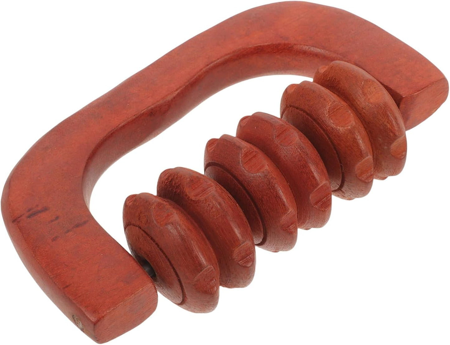 VALICLUD 2 Pezzi Massaggiatore in Legno Massaggiante Massaggio Posteriore Massaggiatore Per Il Mal Di Schiena Massaggiatore a Rulli Massaggiatore Manuale Di Legno