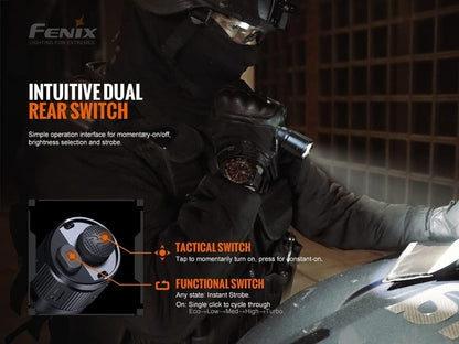 Fenix TK20R Version 2.0 3000 Lumen Rechargeable Tactical Flashlight ** Canadian Edition