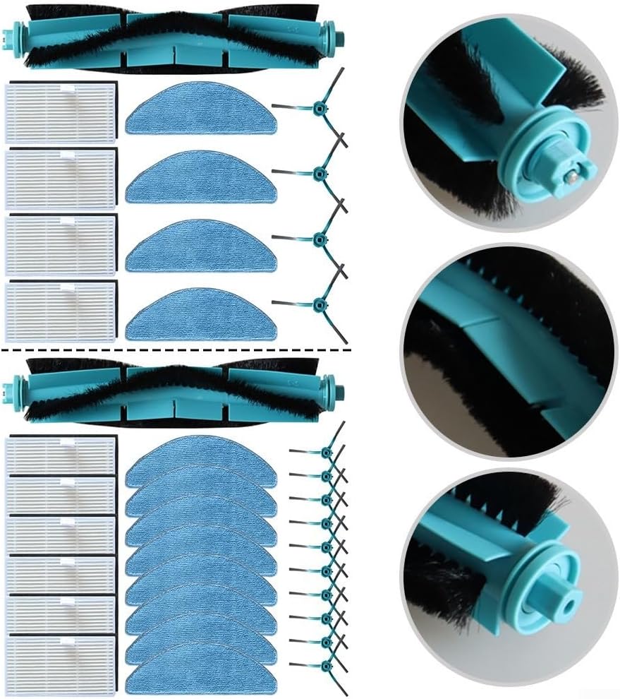 Cleaning Essentials - Set di filtri per scopa principale e panno per mocio, compatibile con aspirapolvere MEDION X41 Series (B)