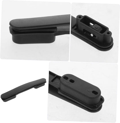 Gatuida 2pcs Plastic Suitcase Handles for Luggage Replacement Ergonomic Grip Sleek Design Lightweight for Travel Essentials and Easy Installation