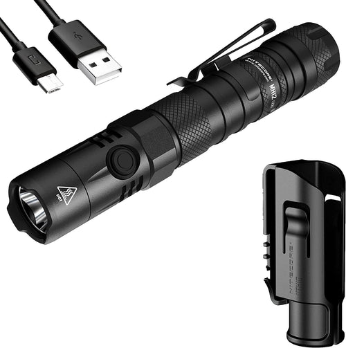 NITECORE MH12 v2 1200 Lumen USB-C Rechargeable Tactical Flashlight