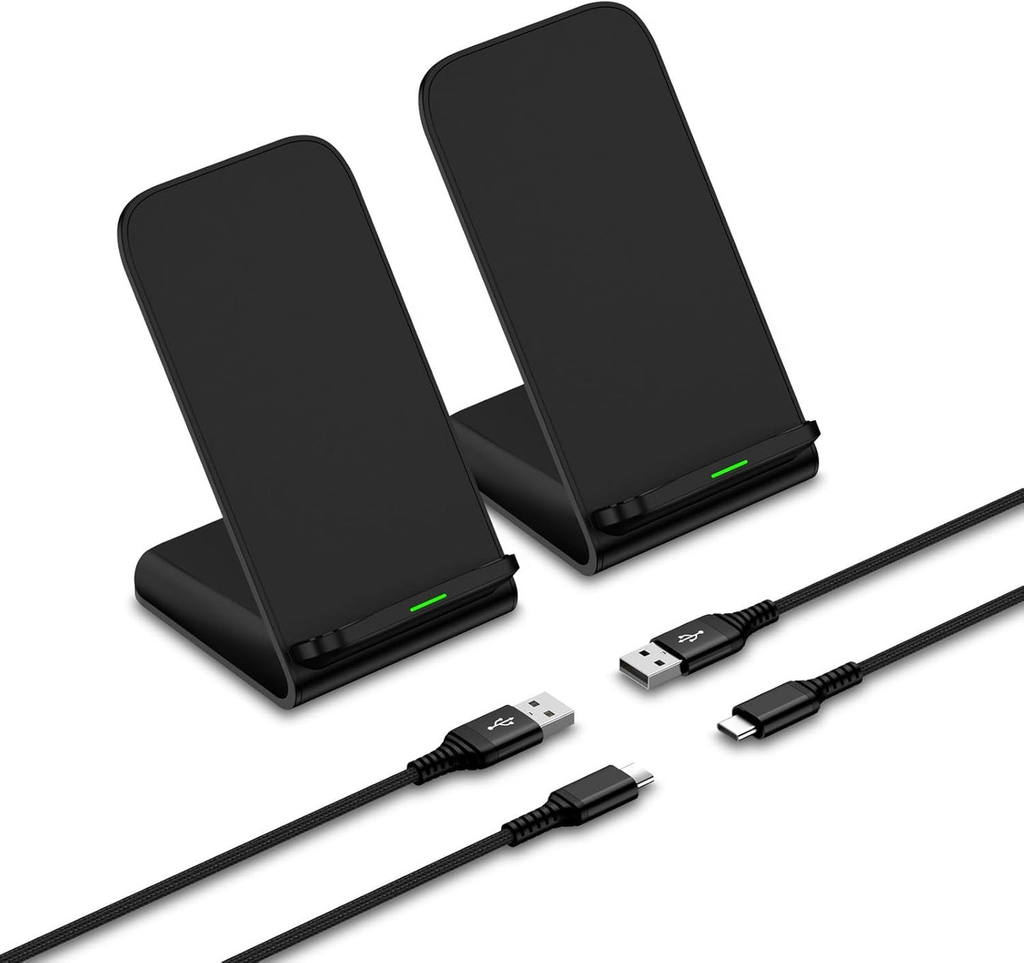 Pixel 9 Pro Wireless Charger Stand Fast Charging for Google Pixel 9/8 Pro/8/7 Pro/7/6 Pro/6/5/4 XL/4/3 XL/2 XL,15W Fast Wireless Charging Station for iPhone 16e 16 15 14 13 12,Samsung S25 S24 S23 S22