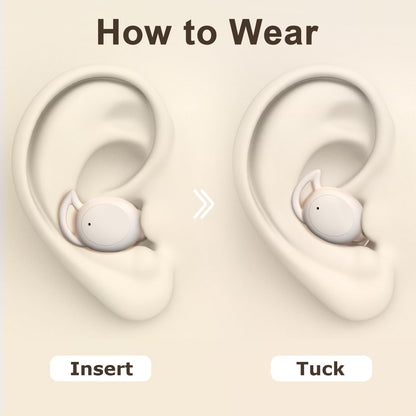 YUANJ Sleep Headphones,Soft Headphones Sleep Buds,Sleeping Earbuds with 24 dB Noise Isolation