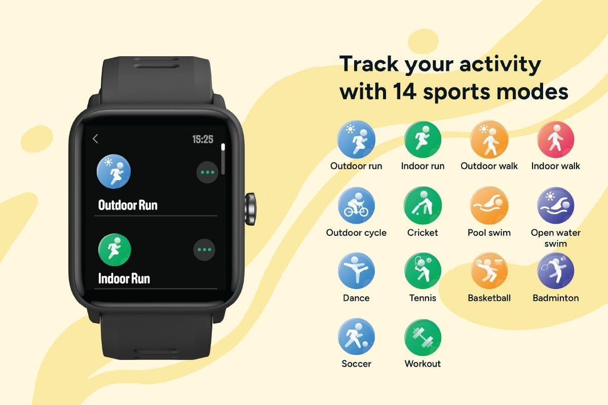 Kogan Play 3 Kids Smart Watch (Black) - KAPY3SWBLKA