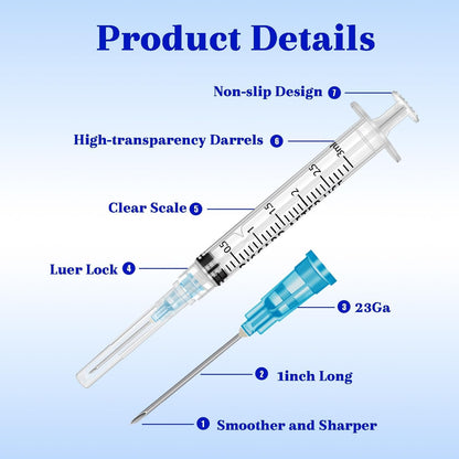 Xuanda 25Pack 3ml with 23g Individual Package Suitable for Industrial, Scientific, Measuring, Watering, Pet Feeding, Glue Applicator