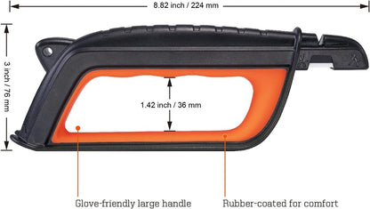 SHARPAL 103N All-in-1 Knife Garden Tool Multi-Sharpener for Lawn Mower Blade, Axe, Hatchet, Machete, Pruner, Hedge Shears, Scissors