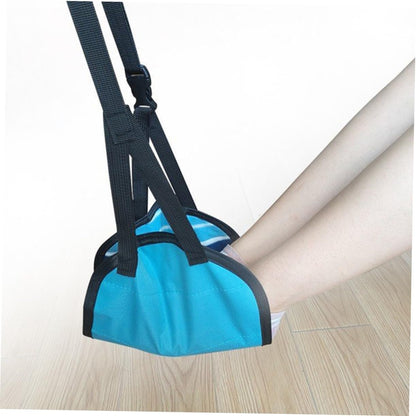 TEHAUX Ergonomic Foot Hammock Airplane Travel Essentials Foot Rest for for Every Journey
