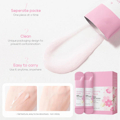 Face Care Set for Girls and Women, Anti-Wrinkle, Facial Skin Care Set, Sakura Skincare Moisturizer with Serum Cream, Toner, Eye Cream, Daily Skin Care