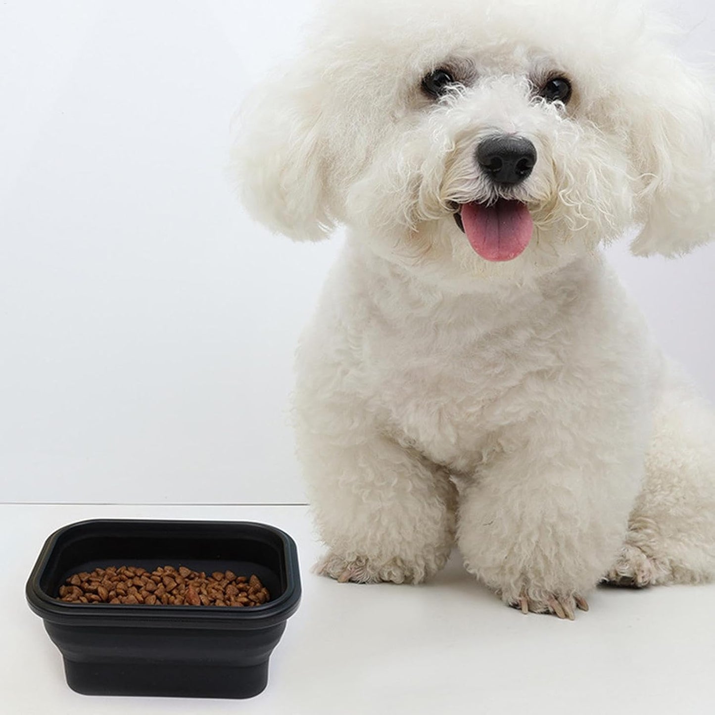 Portable Dog Bowl - Hygienic Compact | Dog Eating Bowl for Traveling on the Road, Watering Bowl for Outdoor, Travel, Walking, Hiking