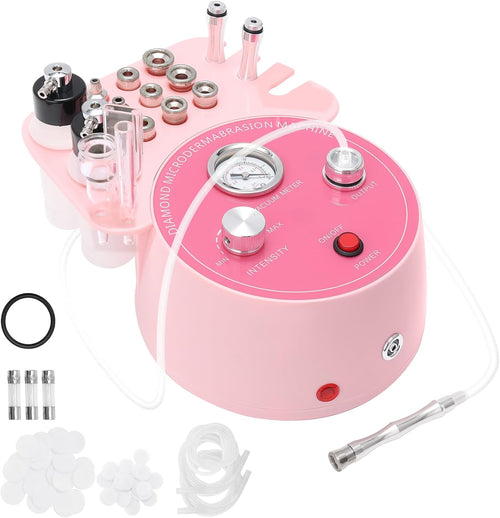 TwoWin 3 in 1 Face Machine for Facial Skin Care, Professional Suction Power Facial Device Equipment, 65-68cmHg Facial Skin Care Salon Equipment Removal & Spray