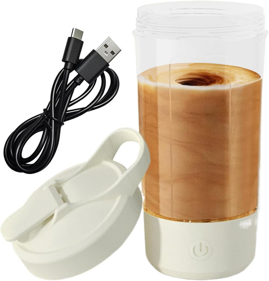 Protein Shake Blender | Leak-Proof Workout Shaker Cup 450ml | Travel Water Storage, Single-Touch Operating For Gym Hydration Bodybuilding Nutrition