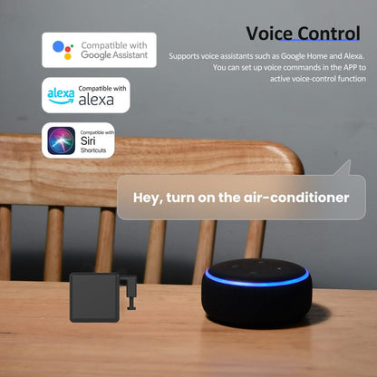 Tignapoo Smart Mini Fingerbot Mini-Controller BT Home Automation Controller for iOS Android Smart Phone No Wiring Wireless App or Timer Control Compatible with Alexa Google Home Voice Control